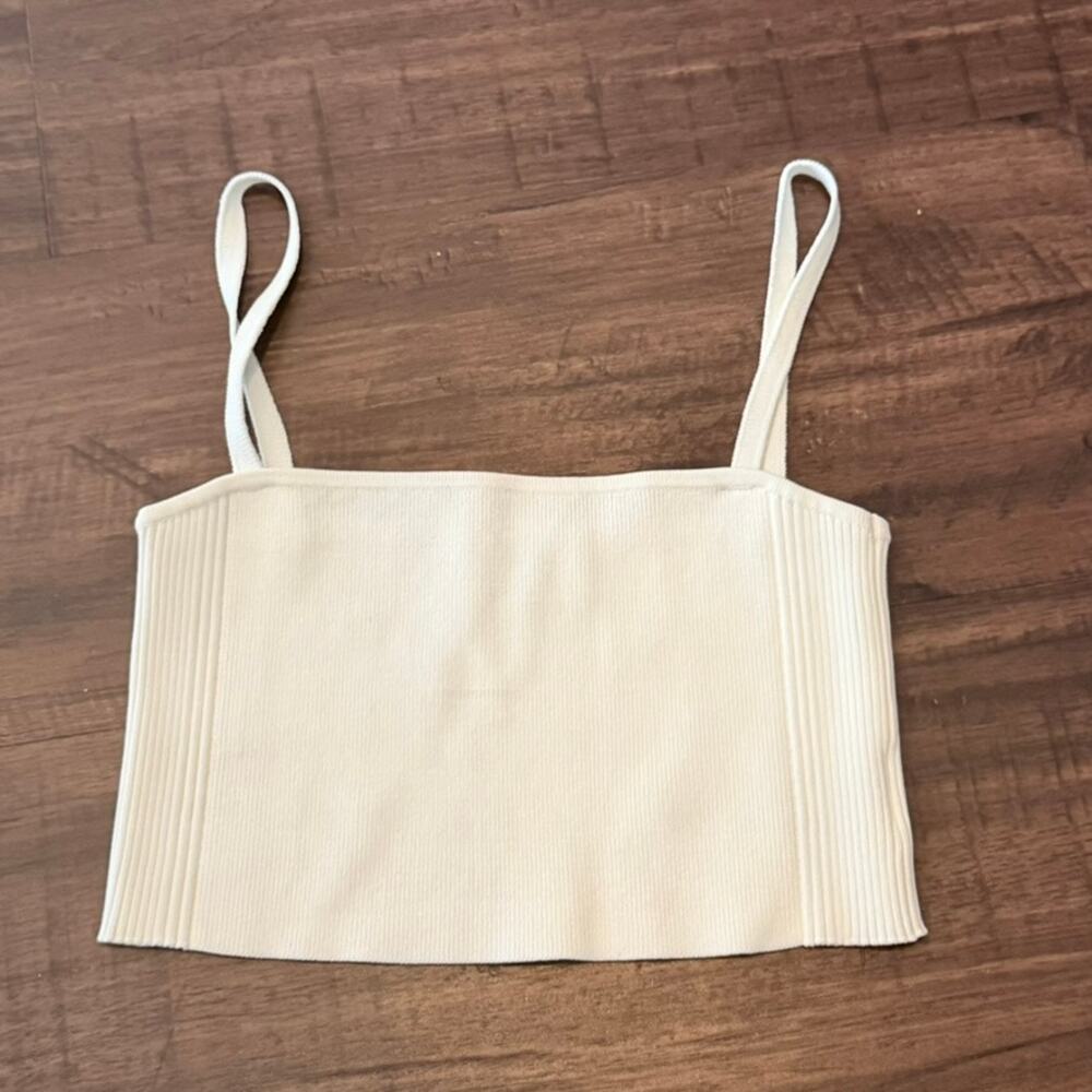 SIR. Square Neckline Sleeveless Crop Top